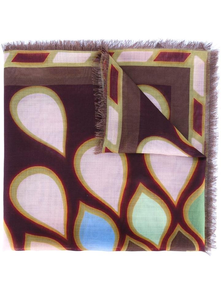 Givenchy 'optical' Print Scarf