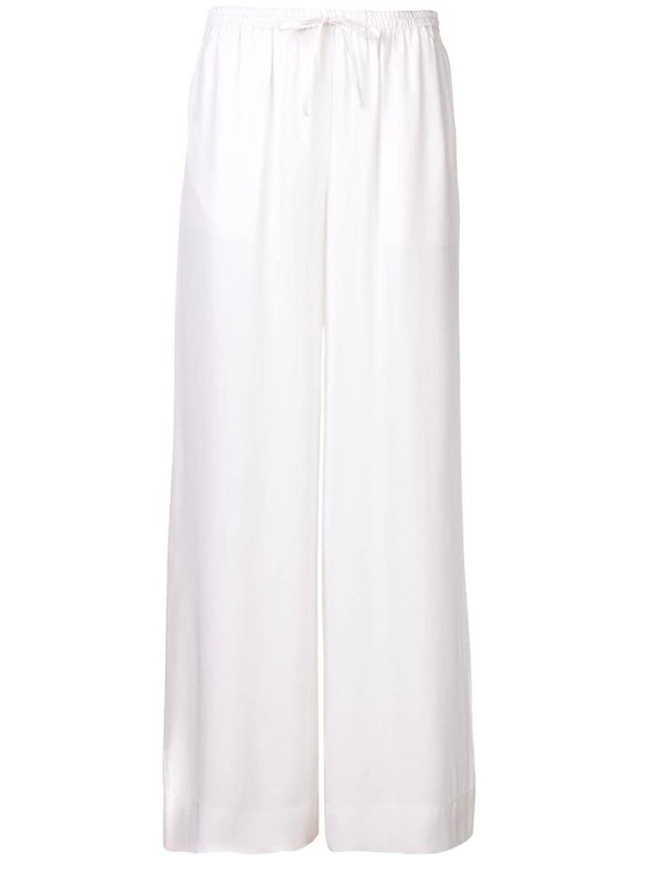 P.a.r.o.s.h. Wide Leg Palazzo Trousers - White