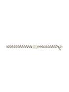 Fendi Engraved Chain Bracelet - Grey
