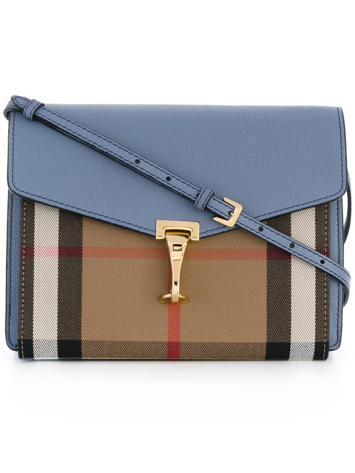 Burberry Macken Crossbody Bag - Blue