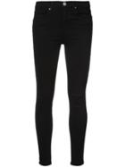 Mcguire Denim High Rise Distressed Knee Skinny Jeans - Black