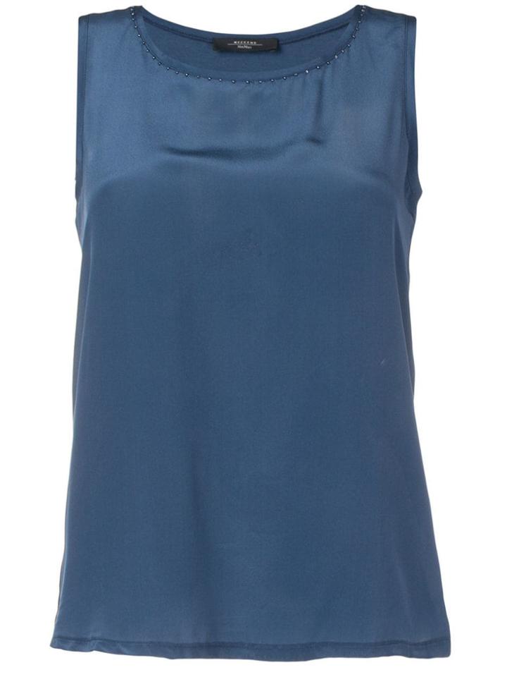 Weekend Max Mara Livorno Tank Top - Blue
