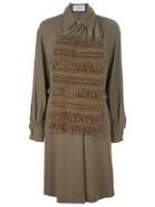 Gianfranco Ferre Vintage Shift Dress - Green