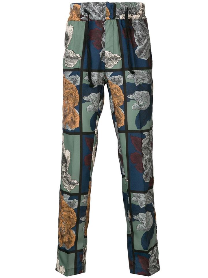 Christian Pellizzari Regular Tapered Trousers - Green