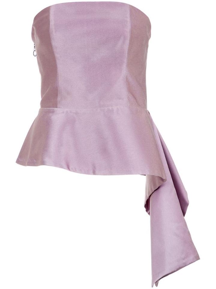 Tufi Duek Bandeau Blouse - Pink