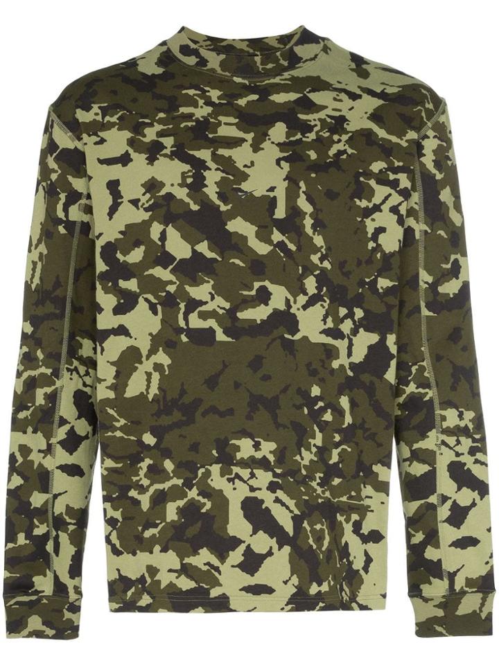 Nike X Alyx Mmw Camouflage T-shirt - Green