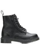 Dr. Martens 1460 Pascal Side Zip Boots - Black