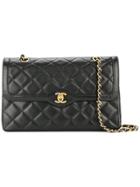 Chanel Vintage Paris Limited Double Flap Bag - Black