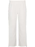 Jonathan Simkhai Cropped Trousers With Side Laces - Neutrals
