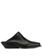 Ann Demeulemeester Square Toe Loafers - Black