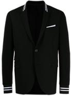 Neil Barrett Sporty Single Breasted Blazer - Black