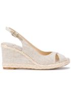 Jimmy Choo Amely 80 Sandals - Neutrals
