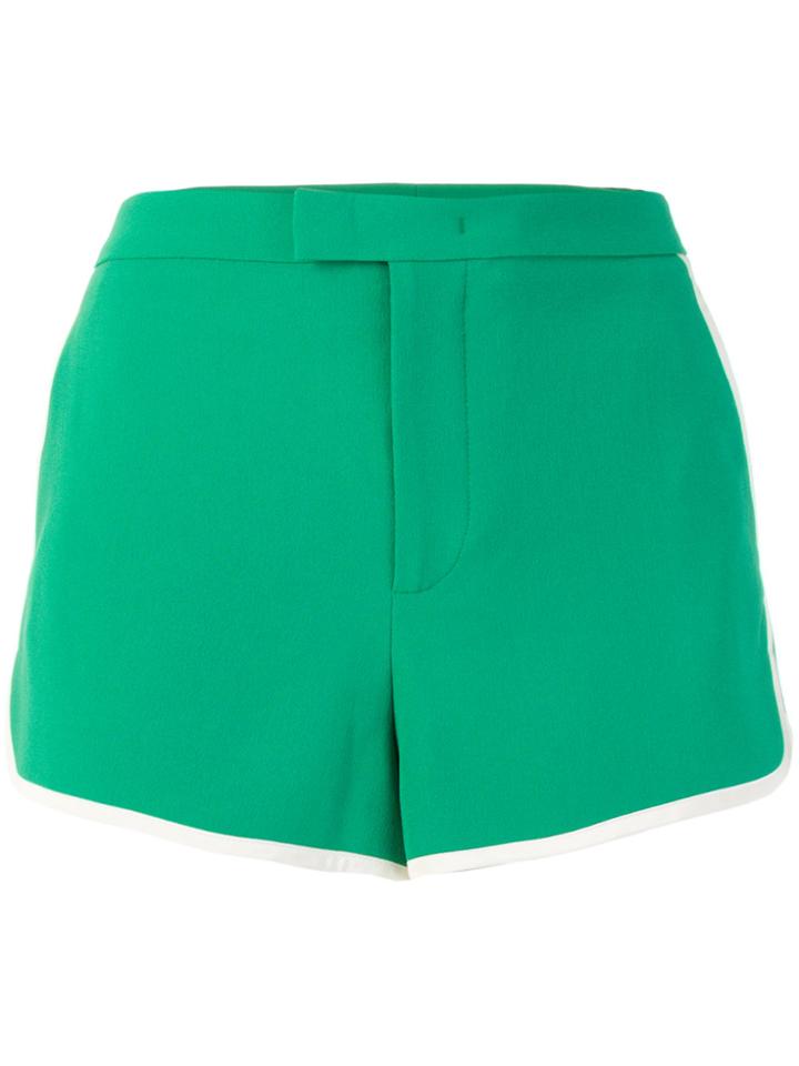 Red Valentino Classic Fitted Shorts - Green