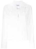 Chanel Pre-owned Zip-front Shirt - White