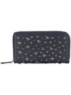 Jimmy Choo Carnaby Stars Wallet - Blue