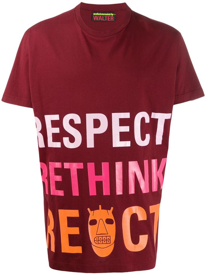 Walter Van Beirendonck Pre-owned 2003 Aesthetic Terrorists T-shirt -