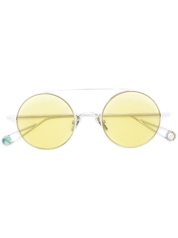Ahlem Round Frame Sunglasses, Women's, Grey, Acetate