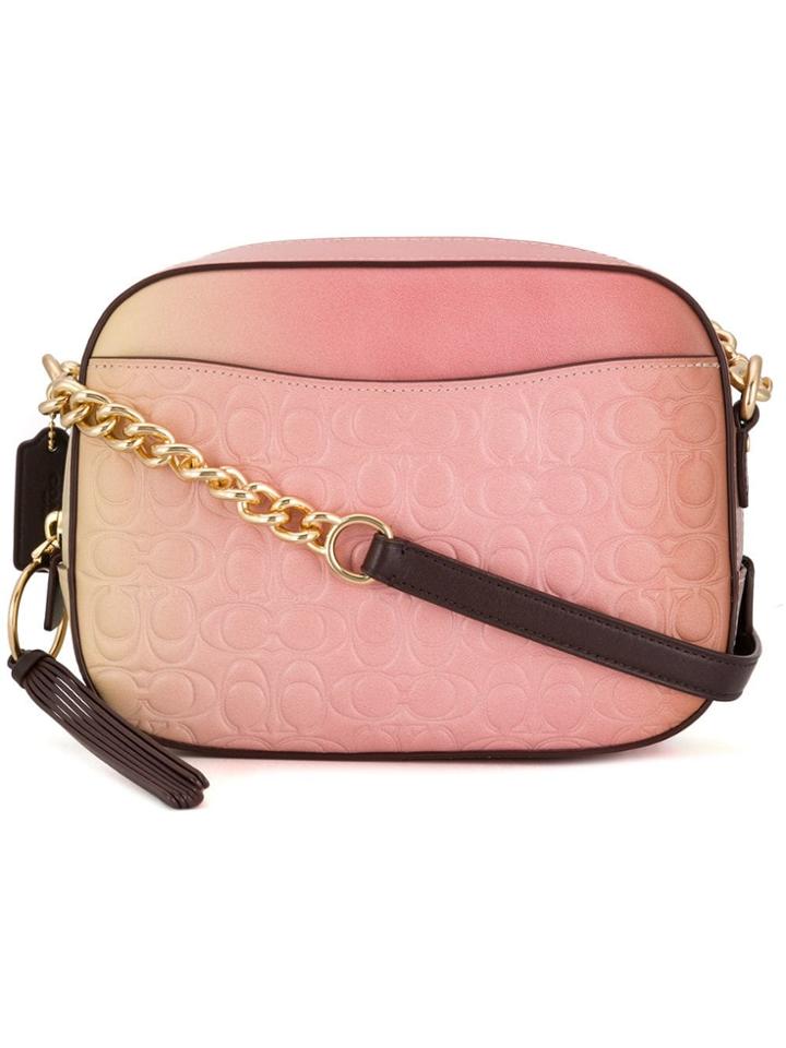 Coach Ombré Print Shoulder Bag - Pink