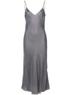 Organic By John Patrick Bias Cut Slip Dress - Grey