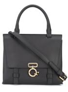 Derek Lam 10 Crosby - Buckled Satchel - Women - Nappa Leather - One Size, Women's, Black, Nappa Leather