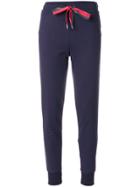 Sonia By Sonia Rykiel Contrast Bow Track Pants - Blue