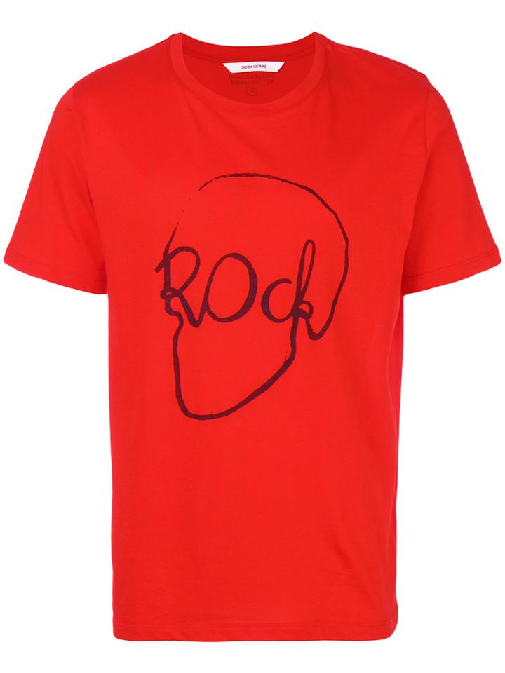 Zadig & Voltaire Graphic Print T-shirt - Red