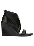 Ann Demeulemeester 'ratio' Sandals - Black