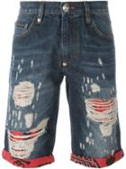 Philipp Plein 'savage' Denim Shorts