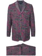 Comme Des Garçons Vintage Psychedelic Shooting Star Suit - Pink &