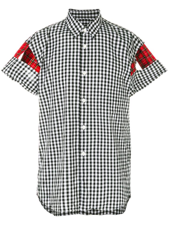 Comme Des Garçons Vintage Gingham Shirt - Black