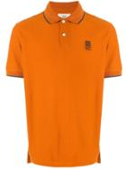 Kent & Curwen Embroidered Logo Polo Shirt - Orange