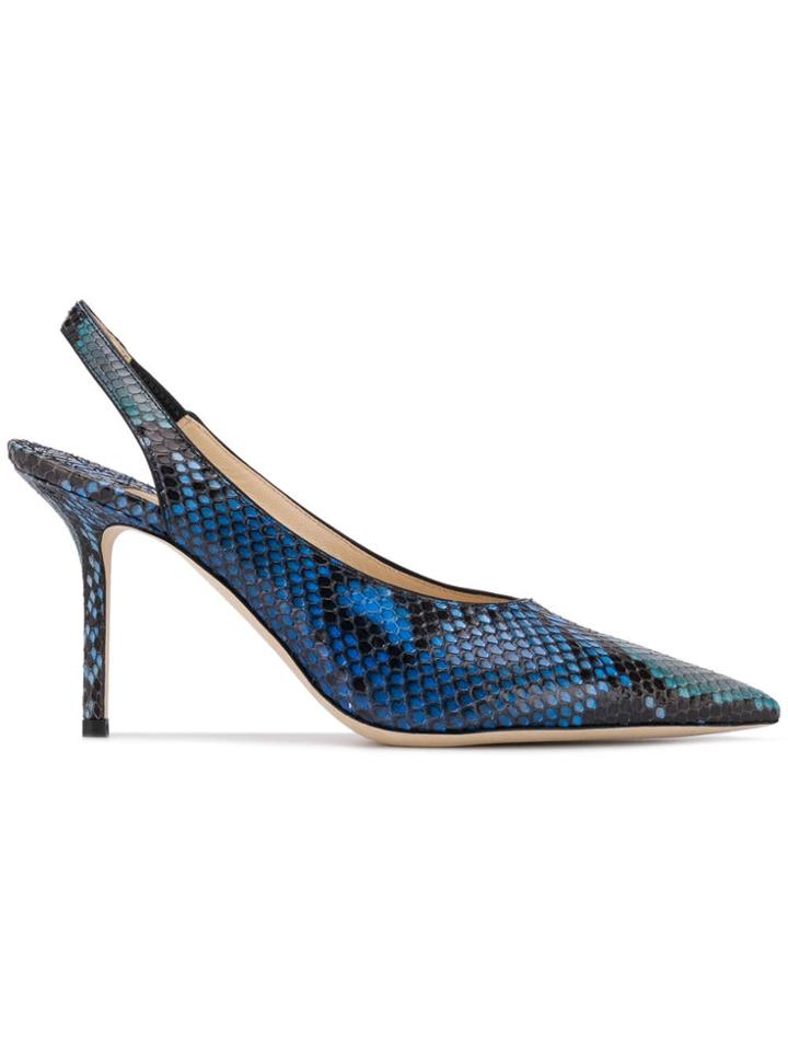 Jimmy Choo Ivy 85 Pumps - Blue