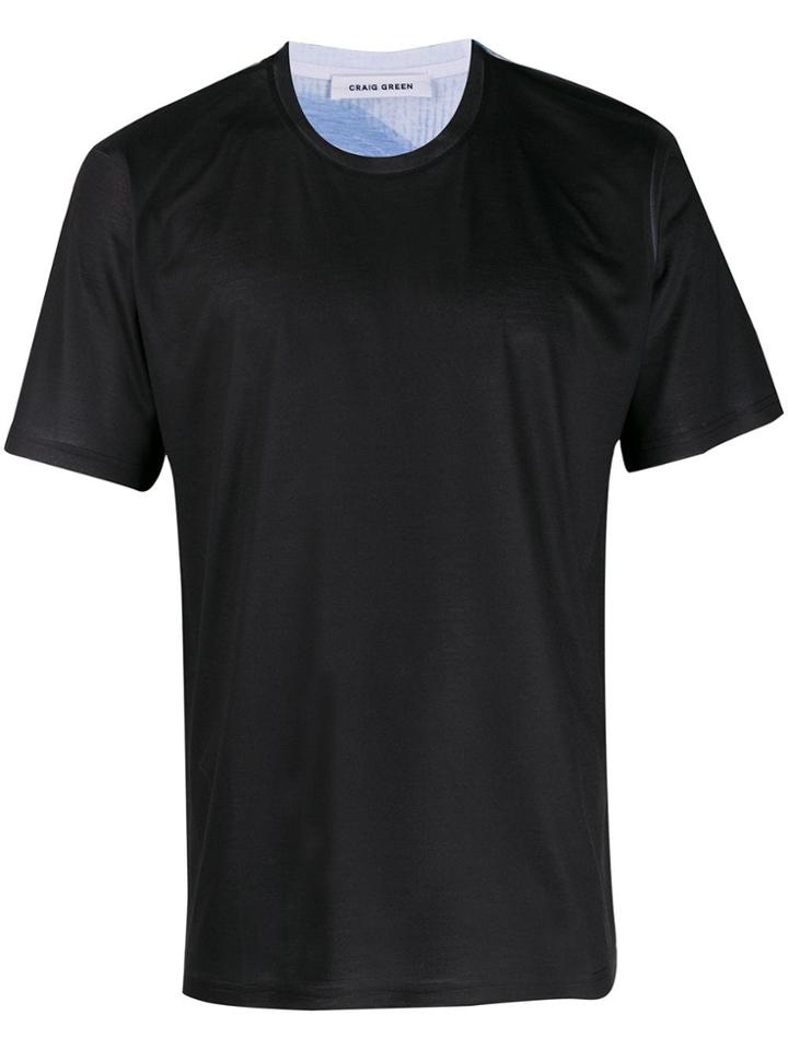 Craig Green Face Print T-shirt - Blue