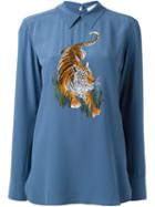 Stella Mccartney Tiger Embroidery Top