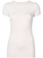 Majestic Filatures - Plain T-shirt - Women - Spandex/elastane/viscose - 3, Pink/purple, Spandex/elastane/viscose
