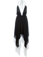 Alice+olivia 'ember' Dress, Women's, Size: 2, Black, Silk/polyester/spandex/elastane/spandex/elastane