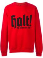 House Of Voltaire Scott King Limited Edition Sweatshirt, Adult Unisex, Size: Large, Red, Cotton/polyester