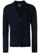 Roberto Collina Button Fitted Cardigan - Blue