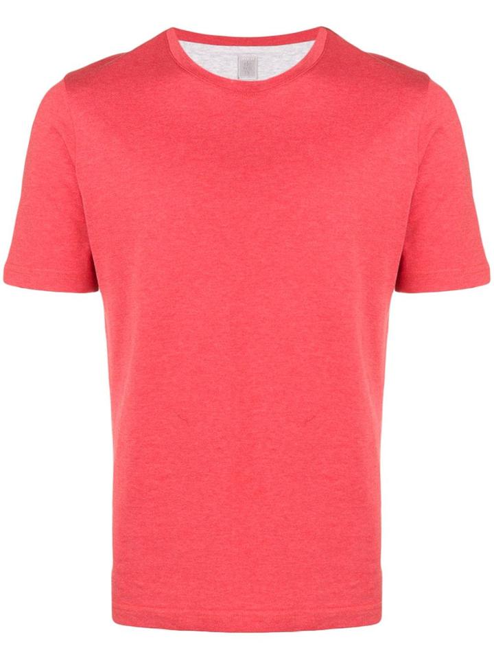 Eleventy Crew Neck T-shirt - Red