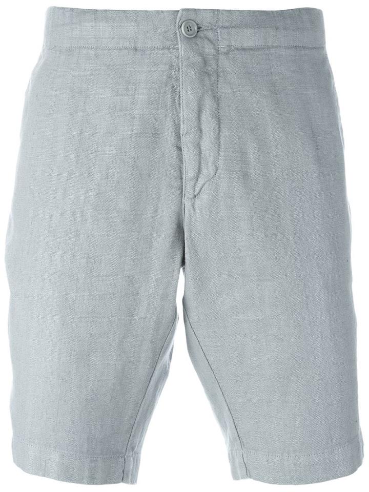 Aspesi Bermuda Shorts, Men's, Size: 46, Grey, Linen/flax