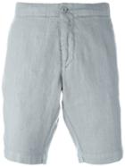 Aspesi Bermuda Shorts, Men's, Size: 46, Grey, Linen/flax