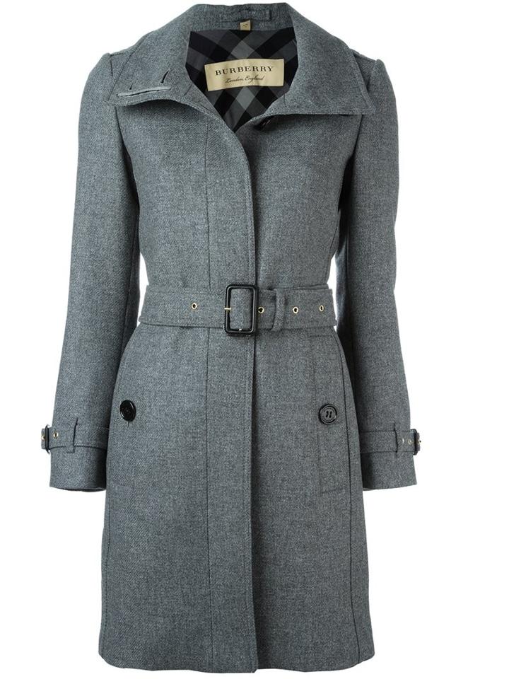 Burberry Belted Mid-length Coat
