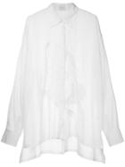 Ikumi Embroidered Shirt - White
