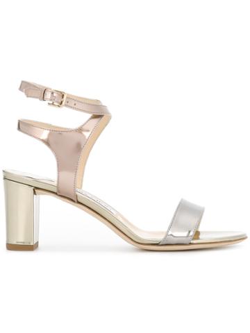 Jimmy Choo Marine 65 Sandals - Metallic