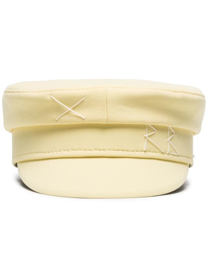 Ruslan Baginskiy Baker Boy Cap - Yellow & Orange