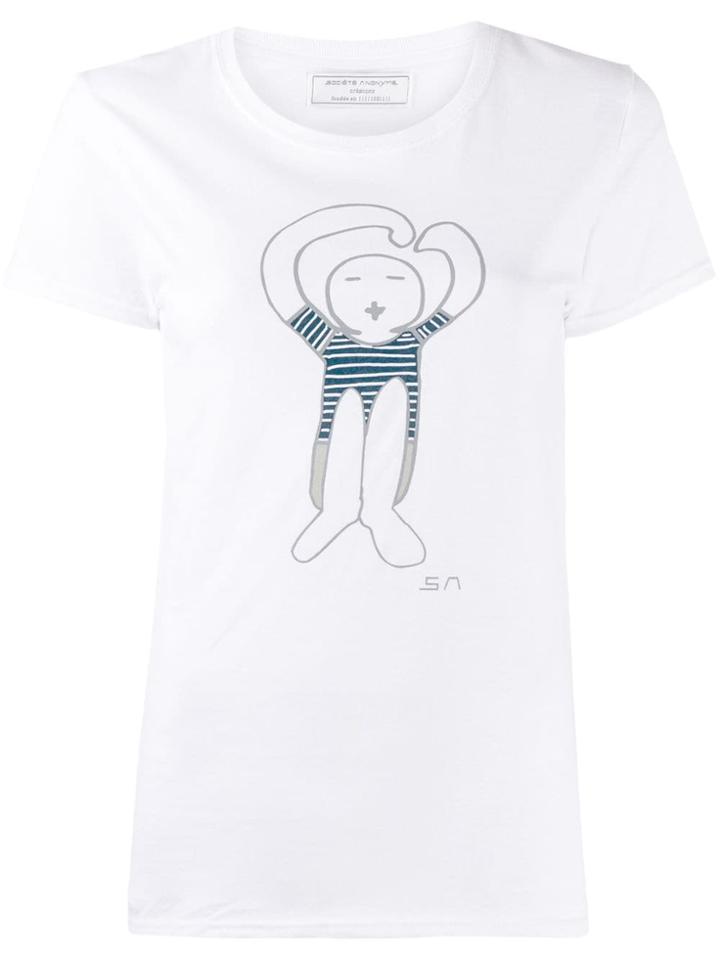 Société Anonyme Graphic Print T-shirt - White