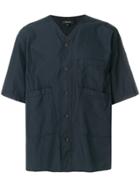 3.1 Phillip Lim Short-sleeve Button-down Shirt - Blue
