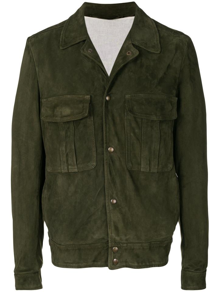 Salvatore Santoro Pocketed Jacket - Green
