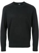 Kent & Curwen Bonded Knit Shoulder Jumper, Men's, Size: Xl, Black, Polyester/merino