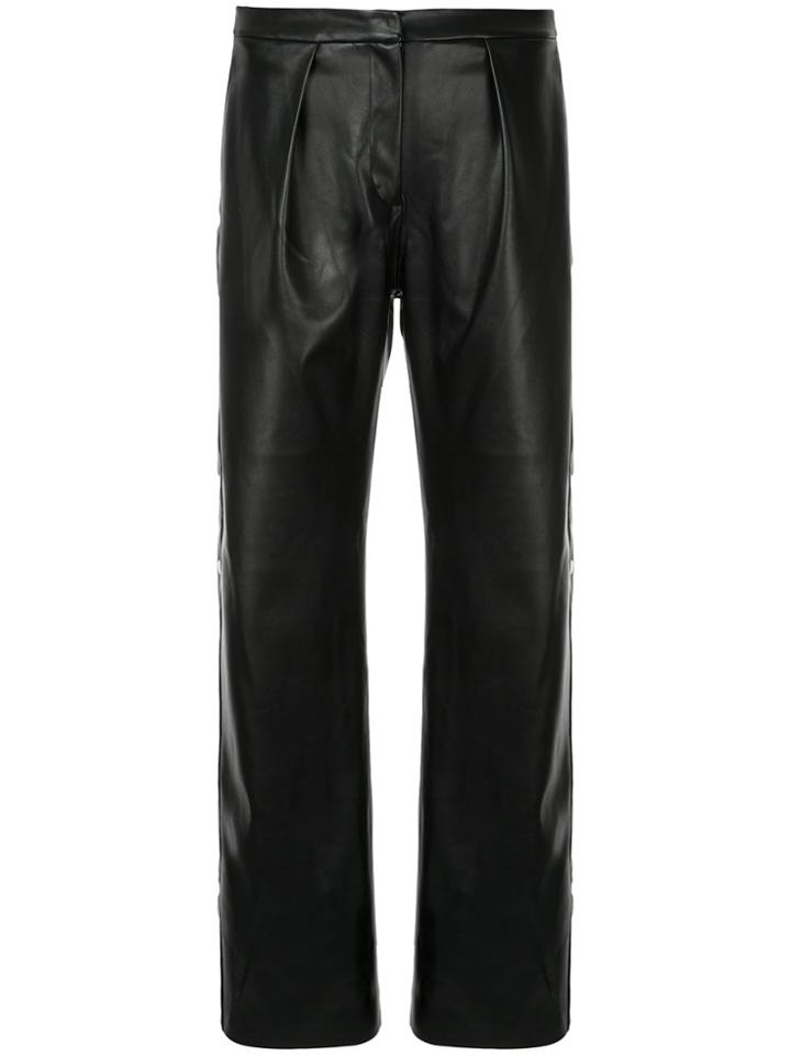 Materiel Wide Leg Pants - Black